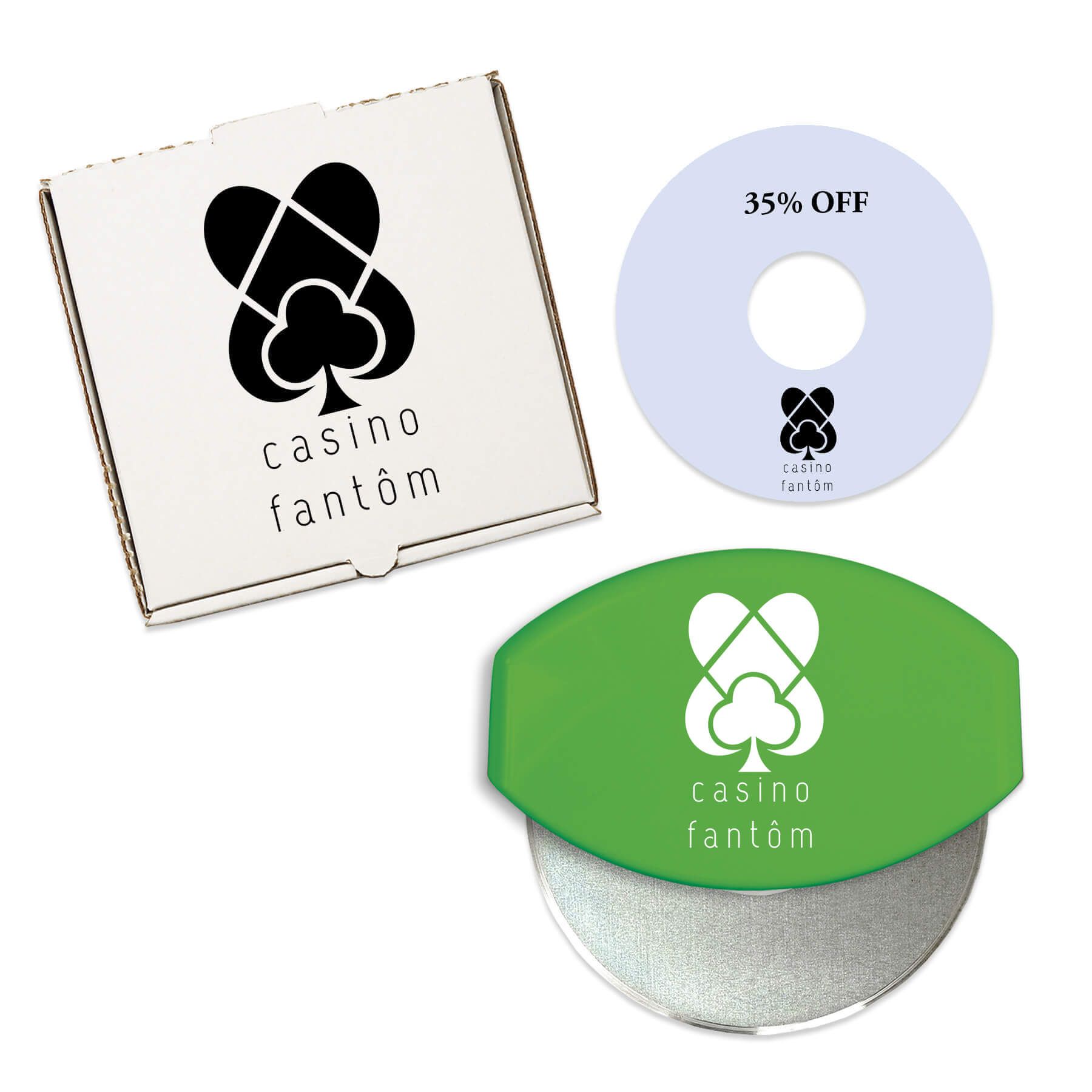 Cilantro Green Imprinted